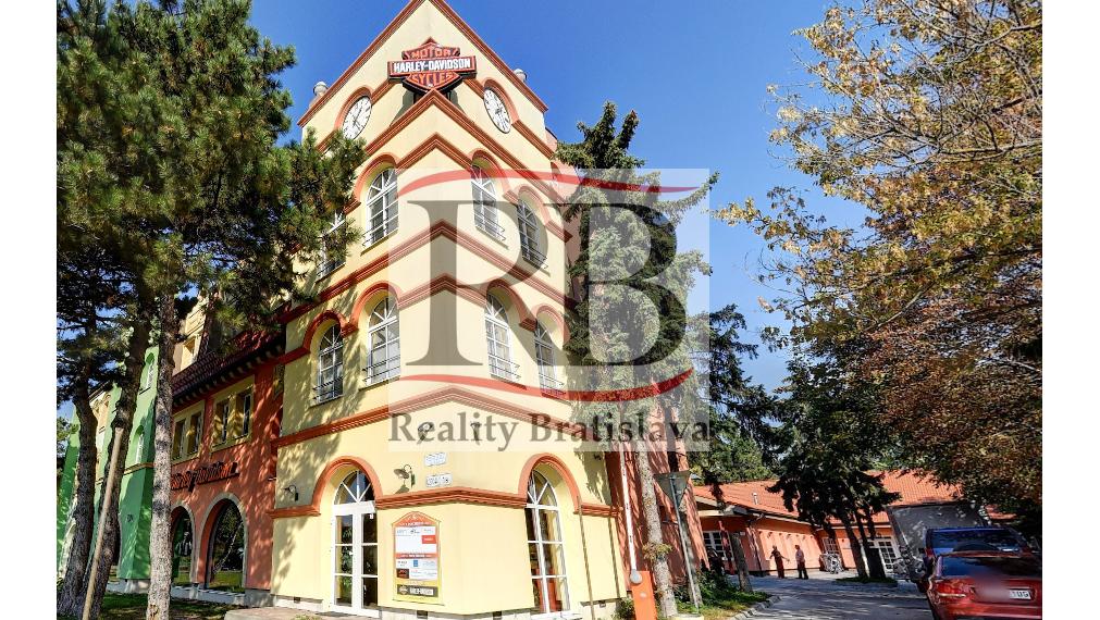 Priestory na Rebarborovej ulici v budove Harley Davidson na prenájom, BAII