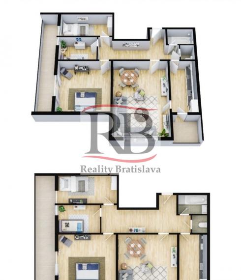 Predaj 4i bytu vo výbornej lokalite - Račianska ul. BA III