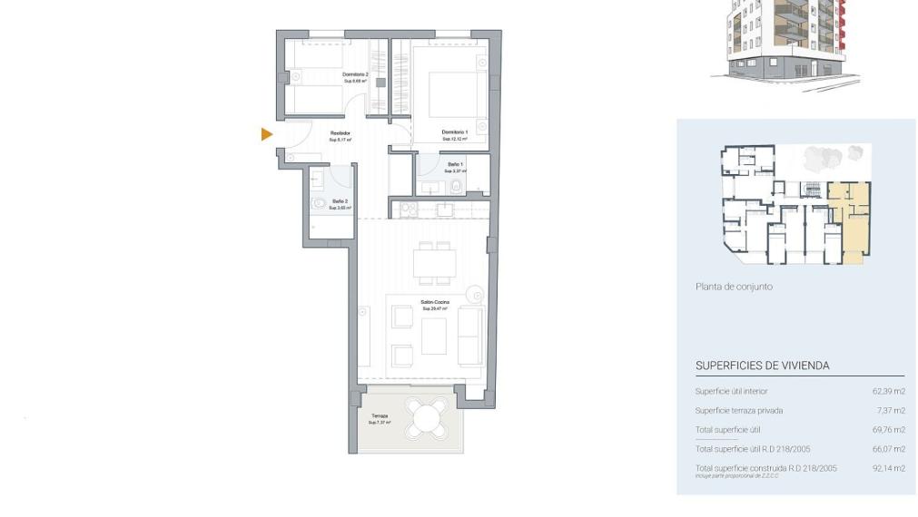 Krásne 1-2 izbové apartmány v centre Malagy