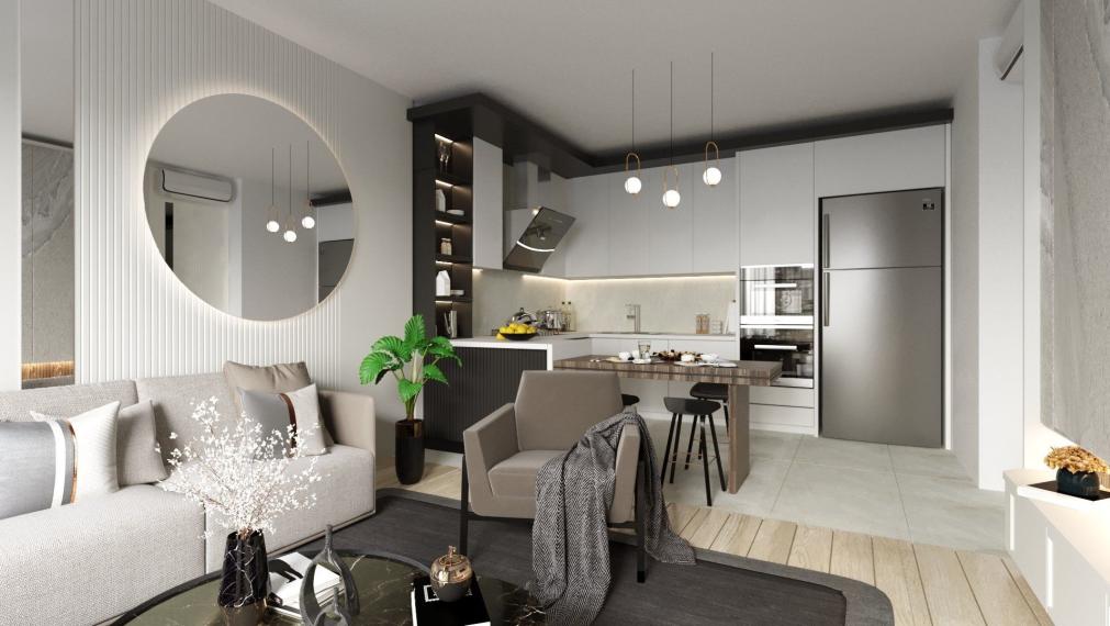 Elegantné byty v projekte s bohatým vybavním v Antalyi, Altintas