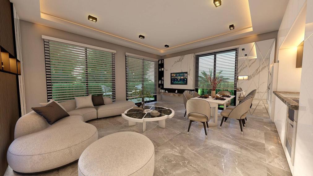 Byty v komplexe s bazénom v Alsancaku Severný Cyprus