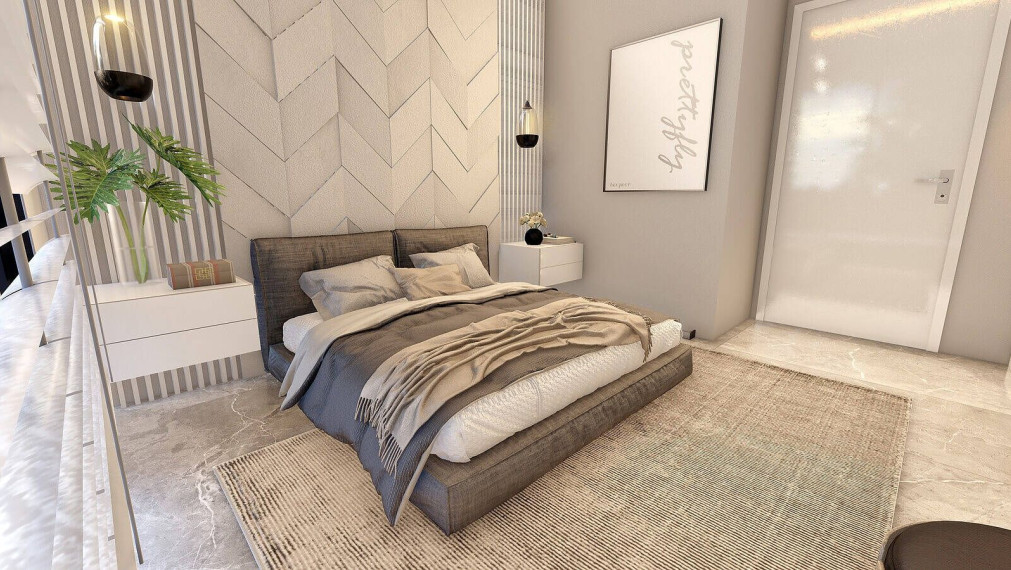 Byty v komplexe s bazénom v Alsancaku Severný Cyprus