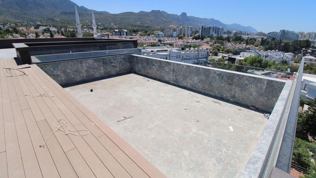 Apartmány s infinity pool v Girne - Cyprus