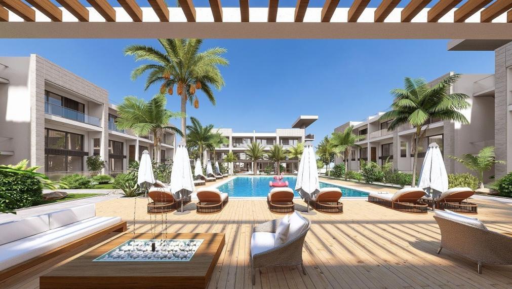 Apartmány v komplexe s prístavom na Severnom Cypre -  Girne