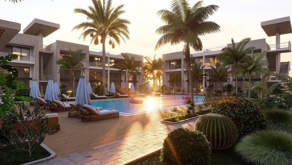 Apartmány v komplexe s prístavom na Severnom Cypre -  Girne