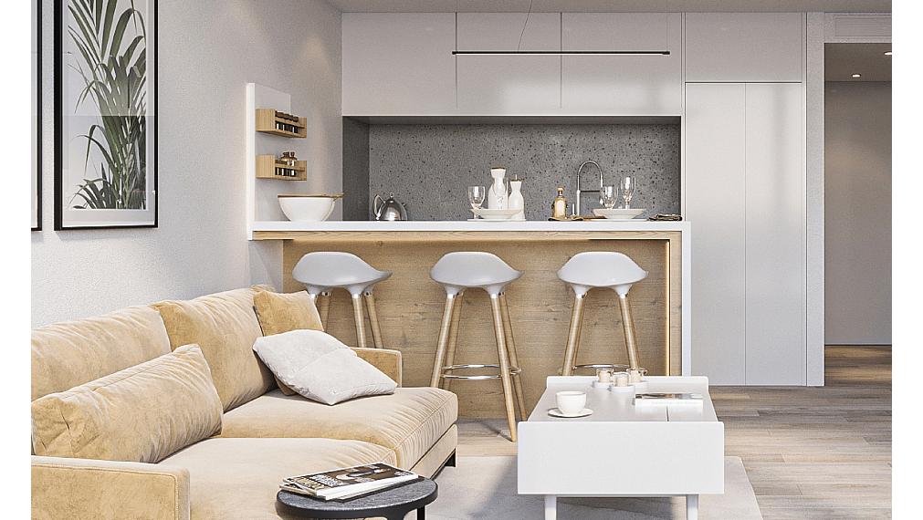 Apartmány v komplexe s prístavom na Severnom Cypre -  Girne