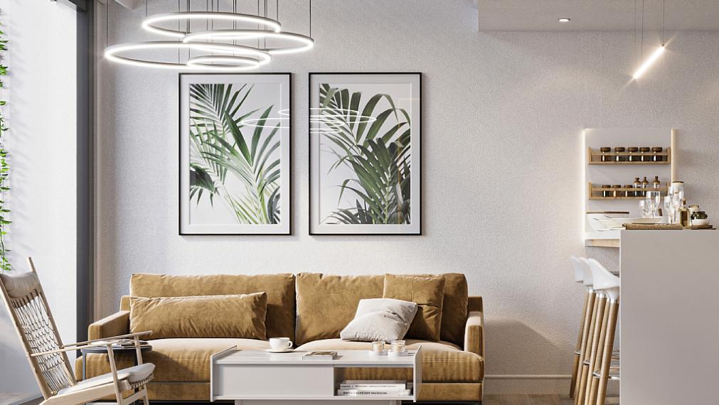 Apartmány v komplexe s prístavom na Severnom Cypre -  Girne