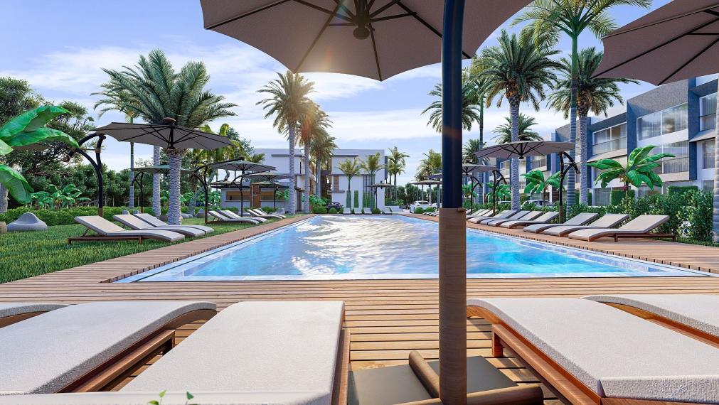 Apartmány v blízkosti piesočnatých pláží na Severnom Cypre Yeni Iskele