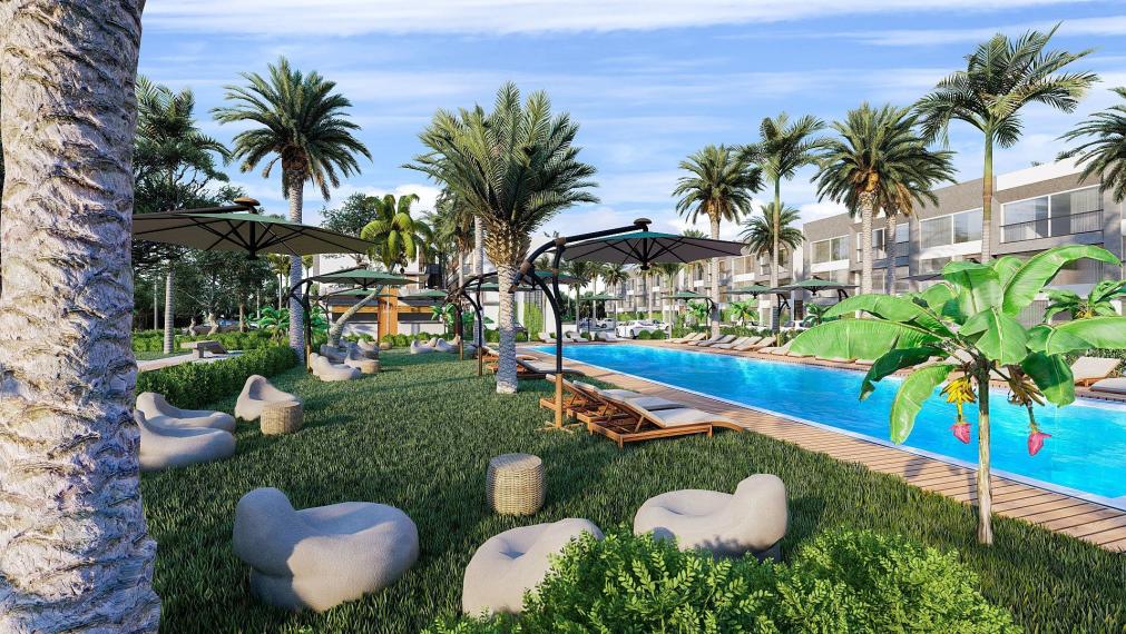 Apartmány v blízkosti piesočnatých pláží na Severnom Cypre Yeni Iskele