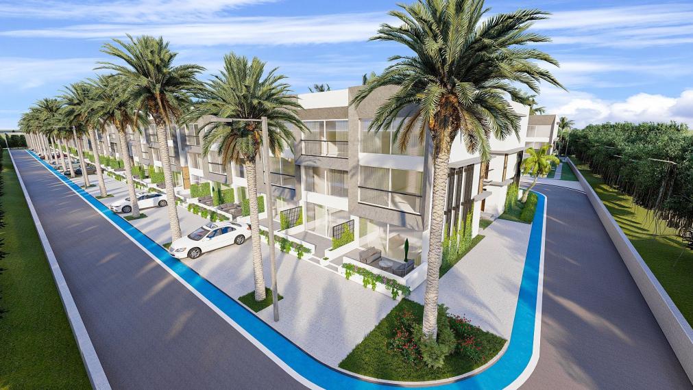 Apartmány v blízkosti piesočnatých pláží na Severnom Cypre Yeni Iskele