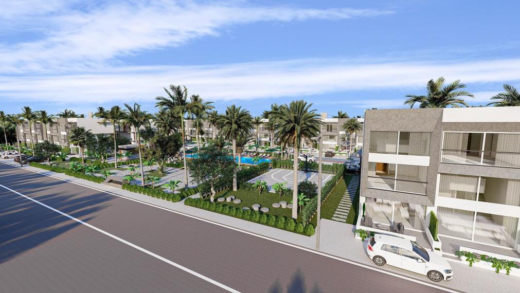 Apartmány v blízkosti piesočnatých pláží na Severnom Cypre Yeni Iskele