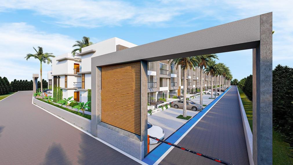 Apartmány v blízkosti piesočnatých pláží na Severnom Cypre Yeni Iskele