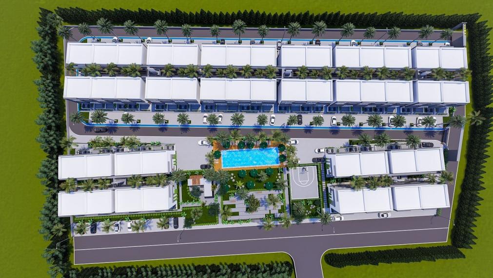 Apartmány v blízkosti piesočnatých pláží na Severnom Cypre Yeni Iskele