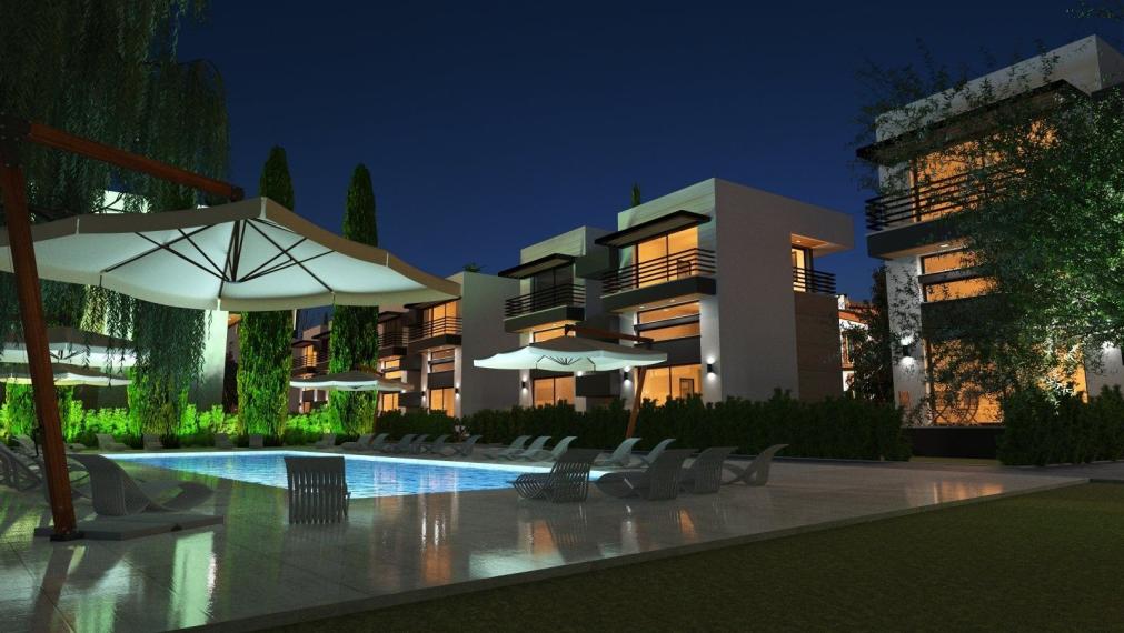 Byty s elegantným dizajnom v Girne Severný Cyprus