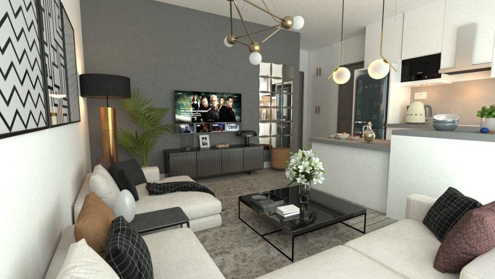 Byty s elegantným dizajnom v Girne Severný Cyprus