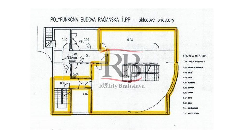 Skladový priestor, v blízkosti Figara, 200 m2