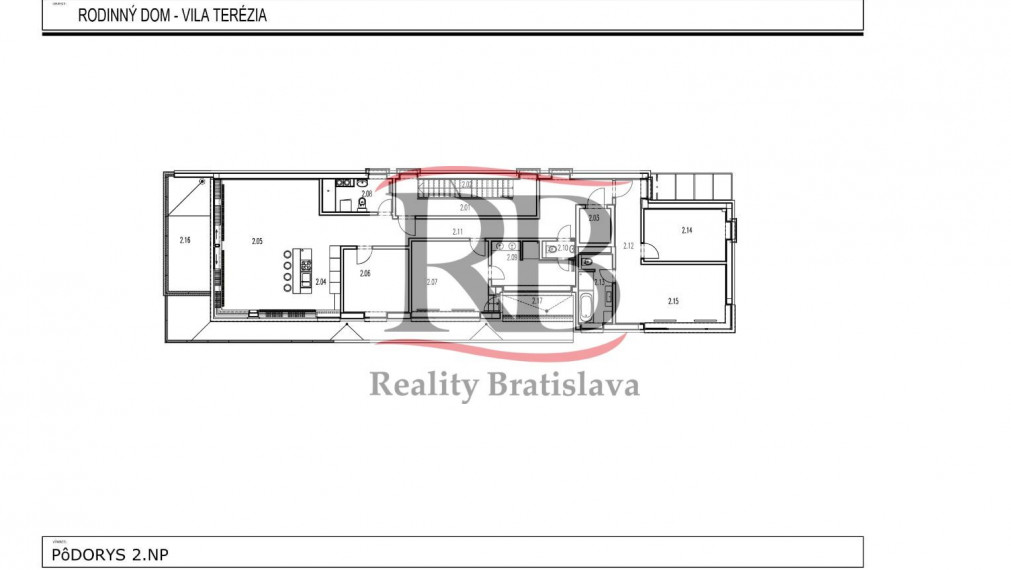 Exkluzívny 5-izb. byt s terasou a parkovaním v rezidenčnej vile na prenájom, Tajovského-Staré Mesto