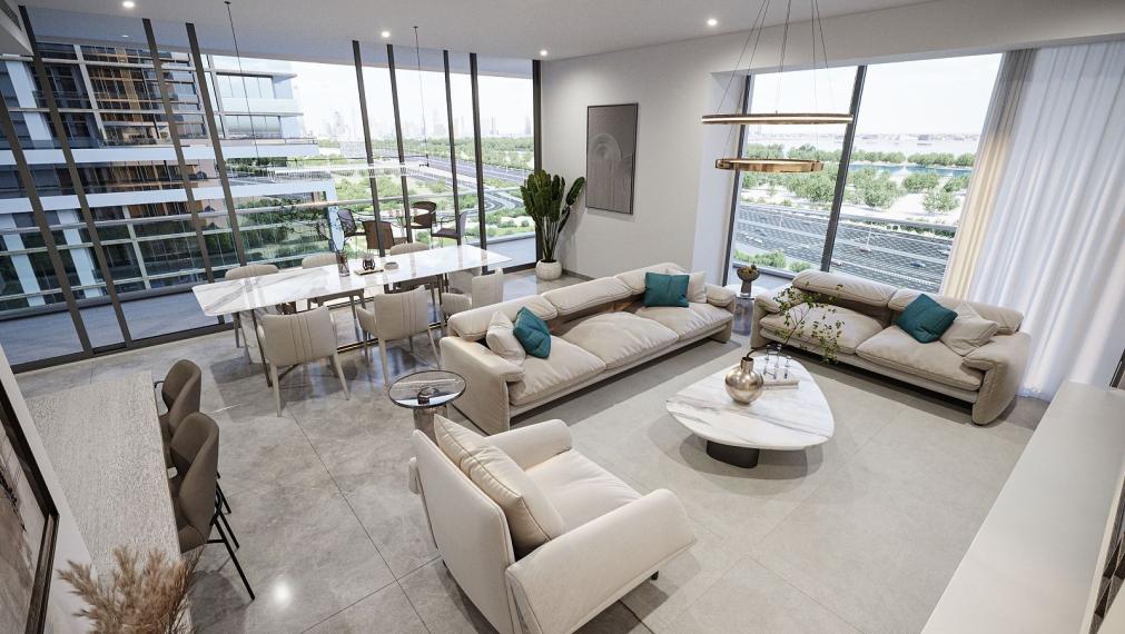 Nehnuteľnosti s ikonickou architektúrou v Dubaji v projekte Meydan