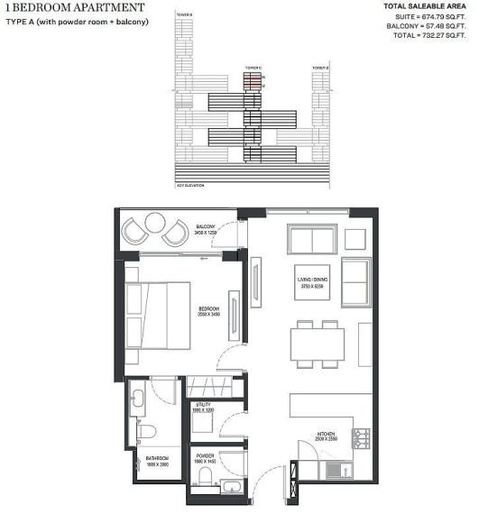 Nehnuteľnosti s ikonickou architektúrou v Dubaji v projekte Meydan