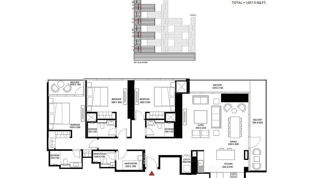 Nehnuteľnosti s ikonickou architektúrou v Dubaji v projekte Meydan