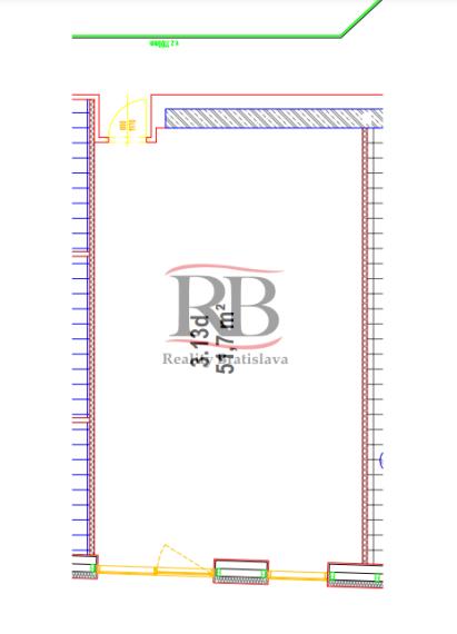 Kancelársky priestor na prenájom v blízkosti nákupného centra Avion