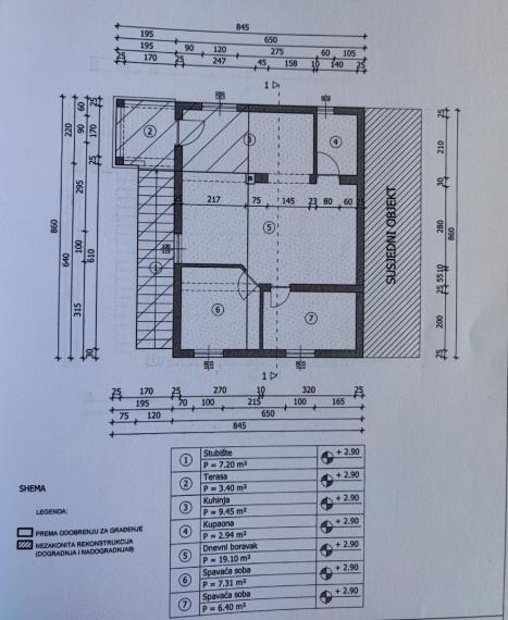 Dom s dvoma bytmi a záhradou, blízko mora, Sabunike-Nin, Zadar