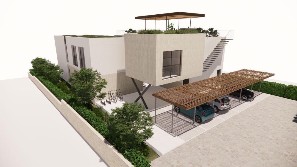 Dvojizbový byt so záhradou, druhý rad od mora, Ugljan, ostrov Ugljan