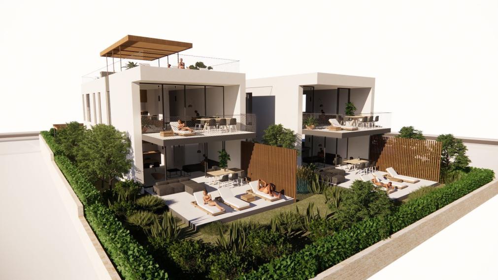 Dvojizbový byt so záhradou, druhý rad od mora, Ugljan, ostrov Ugljan