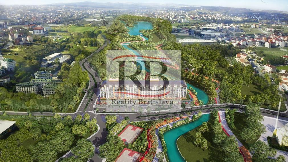 Byty v komplexe s modernou architektúrou v Istanbule, Arnavutköy