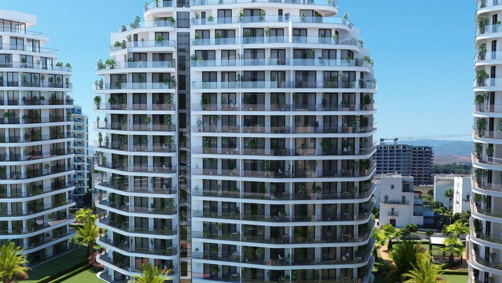 Apartmány s výhľadom na more a prírodu na predaj v Gaziverene, Severný Cyprus