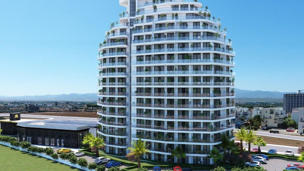 Apartmány s výhľadom na more a prírodu na predaj v Gaziverene, Severný Cyprus