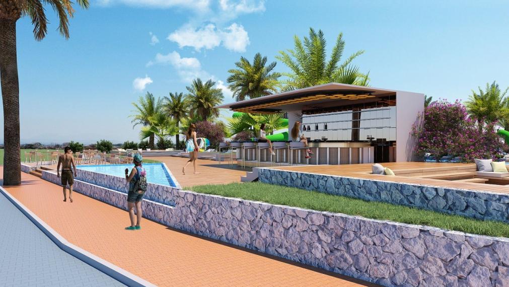 Apartmány s výhľadom na more a prírodu na predaj v Gaziverene, Severný Cyprus