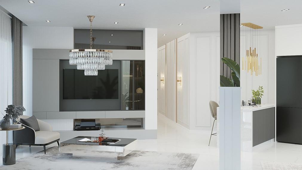 Apartmány s výhľadom na more a prírodu na predaj v Gaziverene, Severný Cyprus