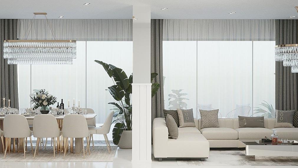 Apartmány s výhľadom na more a prírodu na predaj v Gaziverene, Severný Cyprus