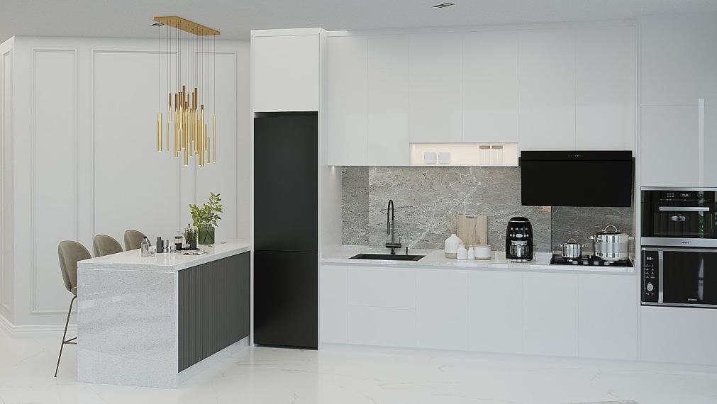 Apartmány s výhľadom na more a prírodu na predaj v Gaziverene, Severný Cyprus