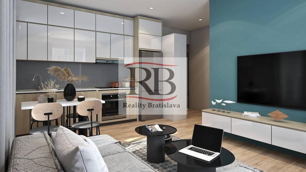 2-izbový byt blízko letiska s otvorenou kuchyňou v komplexe v Altıntaşi