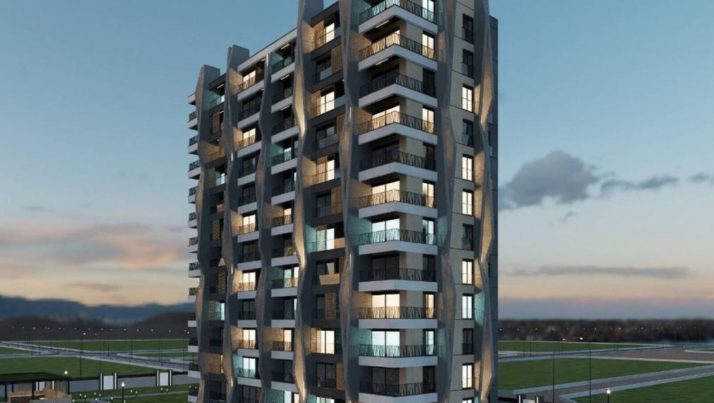 Priestranné byty s 1 alebo 2 spálňami v Aksu Altıntaş s bazénom