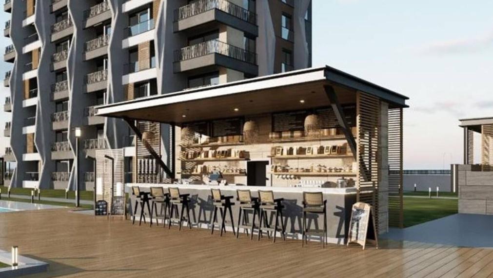 Priestranné byty s 1 alebo 2 spálňami v Aksu Altıntaş s bazénom