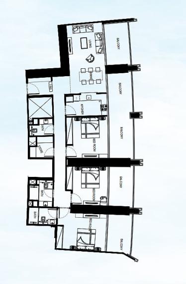 Luxusné apartmány s výhľadom na Burj Khalifu v Business Bay