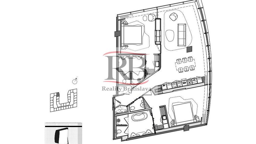 Apartmány v Opus s unikátnym dizajnom v Dubai Business Bay