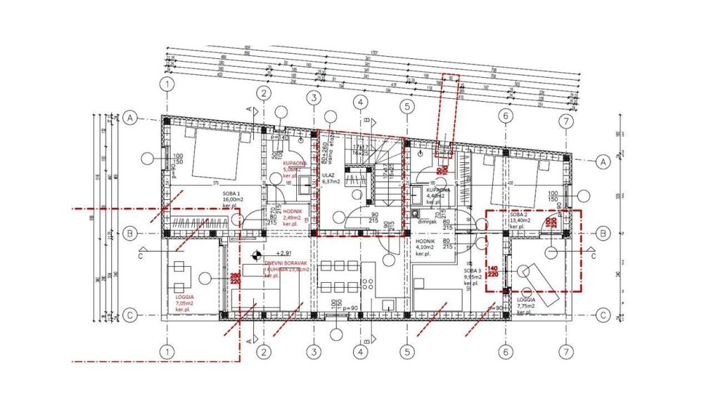 Štýlový 3-izbový byt v novostavbe pri mori – Mandre, Pag