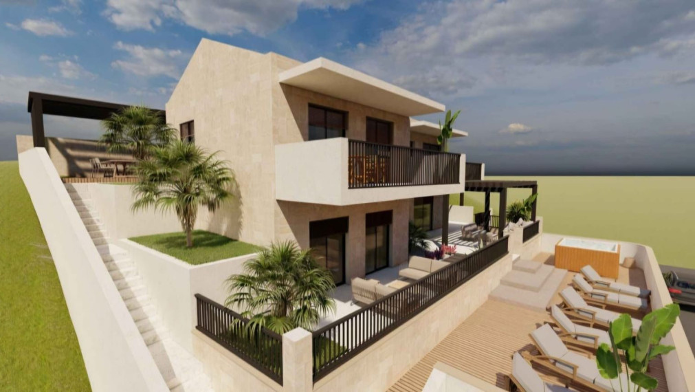 Exkluzívny pozemok s výhľadom na more a projektom v cene – Zavalatica, Korčula