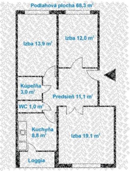 Zrekonštruovaný 3-izbový byt s lodžiou na predaj – Petržalka, Bzovícka ulica