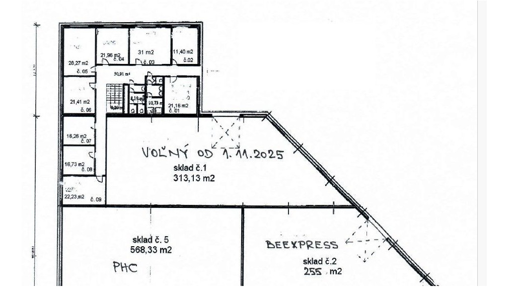 Sklad na prenájom - ul. Kolmá, Bratislava V 