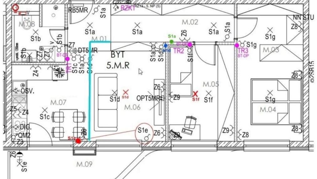 3-izbový byt s balkónom ul. Gustáva Mallého, Bratislava V TOP