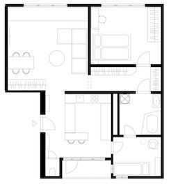 Presvetlený a výnimočný 3-izbový byt, Bratislava I TOP