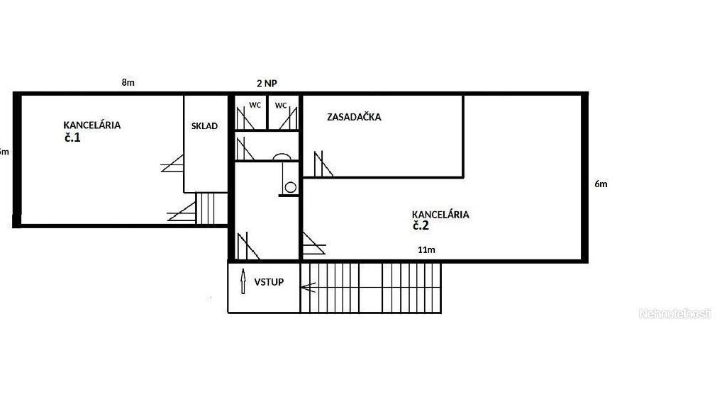 Prenájom kancelárskych priestorov – Popradská ulica, Bratislava 