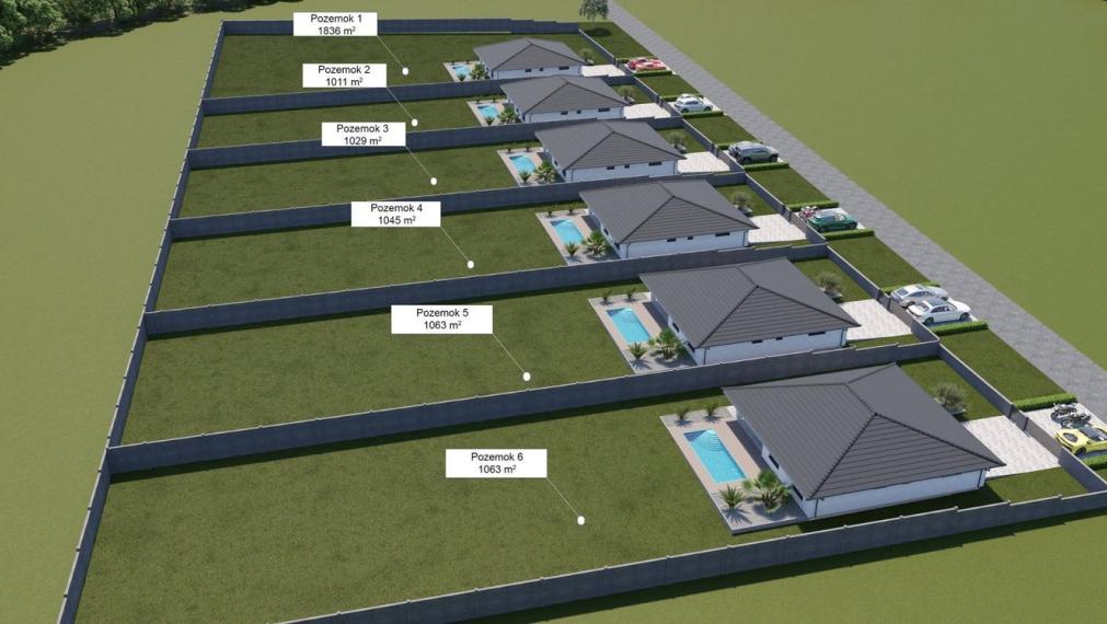 Ideálne pozemky pre rodinné domy – Kolta