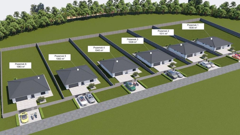 Ideálne pozemky pre rodinné domy – Kolta