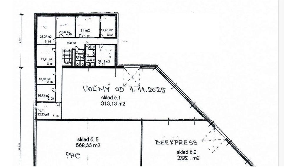 Sklad na prenájom - ul. Kolmá, Bratislava V 